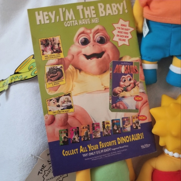 Simpson's, 1990, set PLUS comic. - Picture 12 of 16